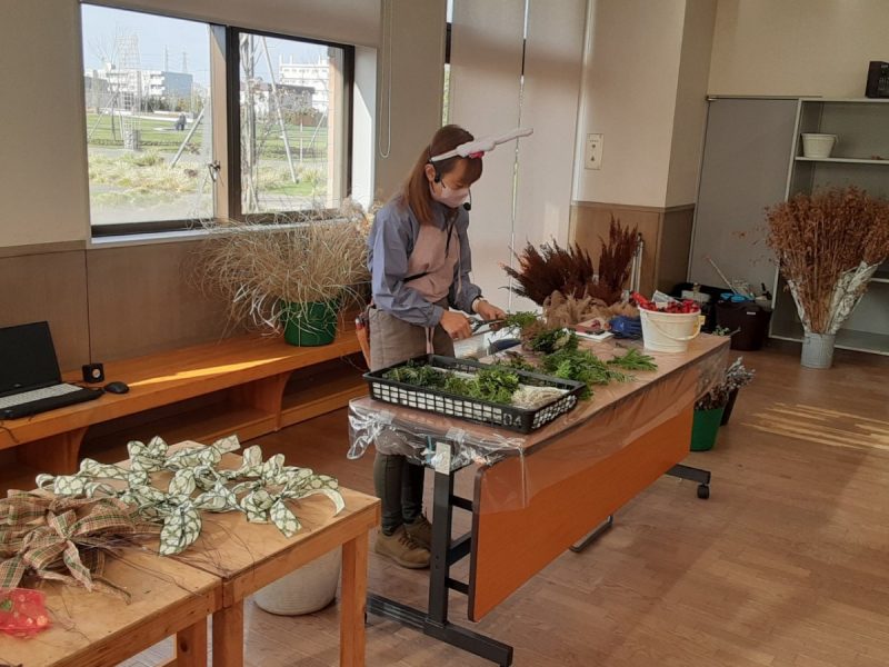 クリスマスリース作り体験会【11/28(金)・29(土)開催！】