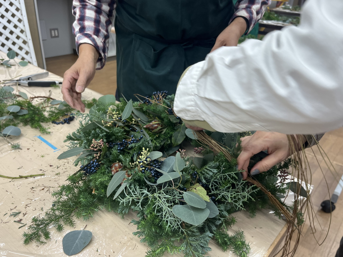 ボタニカルリースワークショップ 【2025.11.30(日)開催】